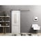 Sartodoors Sturdy Barn Door 36 x 96in, Lucia 8822 White Silk W/ Frosted Glass, SS 6.6FT Rail Hangers Heavy Set LUCIA8822BD-S-WS-3696 - alternate 9